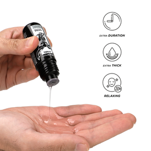 Lubrificante anal à base de silicone - com efeito relaxante e dilatador - Black Hole 30ml