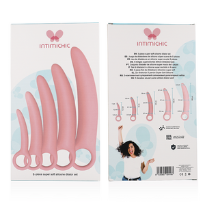 Conjunto de 5 dilatadores vaginais - IntimiChic