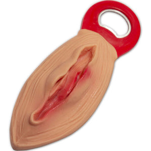 Abre caricas em forma de vagina - vermelho