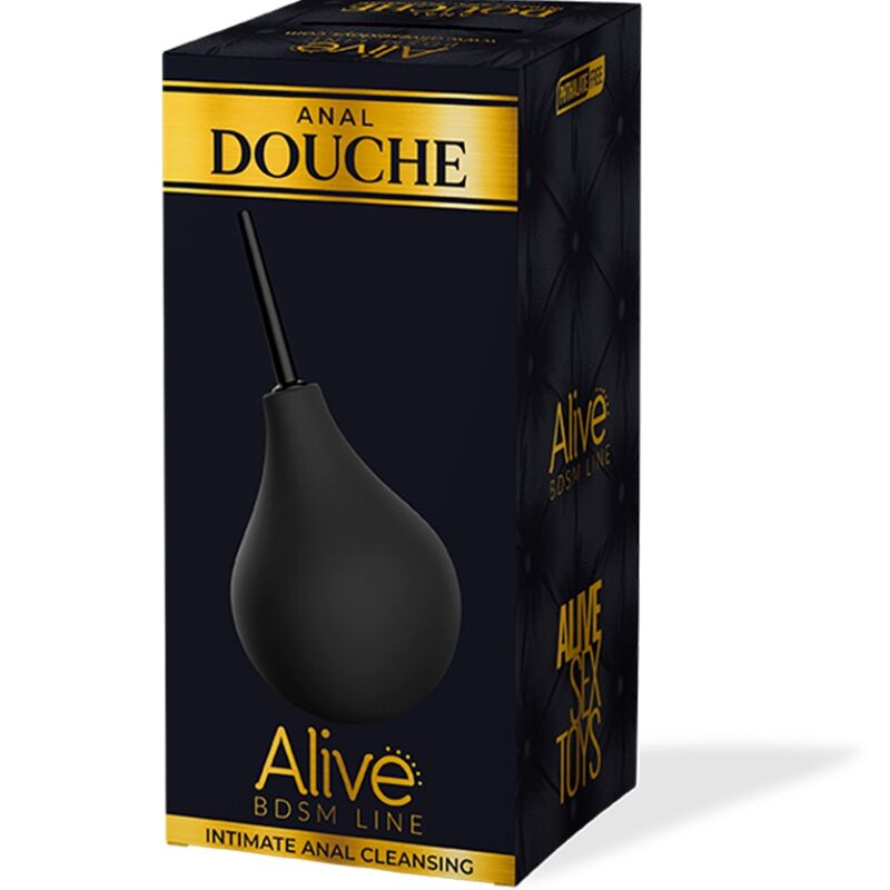Duche para limpeza anal - M - 160ml - Alive