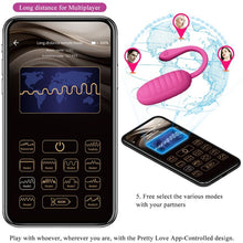 Carregar imagem no visualizador da galeria, Ovo vibratório vaginal controlado por APP - Catalina - Pretty Love
