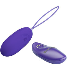Carregar imagem no visualizador da galeria, Ovo vibratório vaginal com comando - Roxo - Jenny Youth - Pretty love
