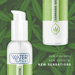 Lubrificante à base de água - Cannabis - 150ml - Waterfeel