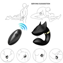 Carregar imagem no visualizador da galeria, Vibrador duplo - para casal - com estimulador vaginal e clitóris - Fox - Armony
