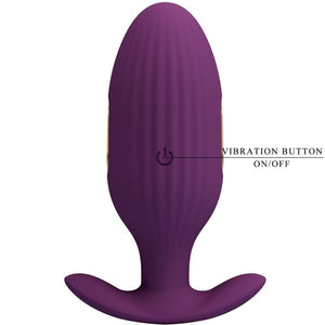 Plug anal com vibração e eletroestimulação - com APP - Jefferson - Pretty Love