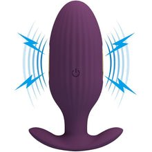 Carregar imagem no visualizador da galeria, Plug anal com vibração e eletroestimulação - com APP - Jefferson - Pretty Love
