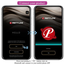 Carregar imagem no visualizador da galeria, Plug anal com vibração e eletroestimulação - com APP - Jefferson - Pretty Love
