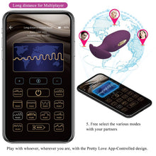 Carregar imagem no visualizador da galeria, Plug anal com vibração e eletroestimulação - com APP - Jefferson - Pretty Love
