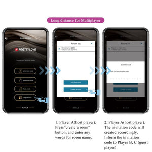 Plug anal com vibração e eletroestimulação - com APP - Jefferson - Pretty Love