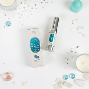 Gel estimulante com efeito vibração e aquecimento - Côco - Secret Play