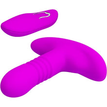 Carregar imagem no visualizador da galeria, Vibrador com movimento de sobe e desce - Heather - Rosa - Pretty Love
