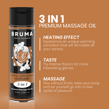 Carregar imagem no visualizador da galeria, Óleo de Massagem - Efeito de Aquecimento - Cupcake - 100ml - Bruma
