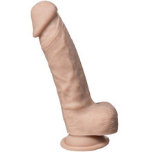 Carregar imagem no visualizador da galeria, Dildo realístico termo-reativo - 21 cm - Bege- SilexD
