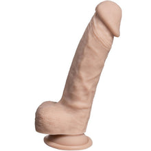 Carregar imagem no visualizador da galeria, Dildo realístico termo-reativo - 21 cm - Bege- SilexD
