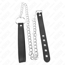 Carregar imagem no visualizador da galeria, Anel para pénis com trela - Masters of BDSM - Kink
