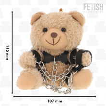 Carregar imagem no visualizador da galeria, Porta-chaves urso com arnês e algemas - Fetish subissive
