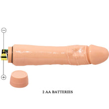 Carregar imagem no visualizador da galeria, Vibrador realístico - 23,5 cm - Dybbuk - Bege - Bárbara
