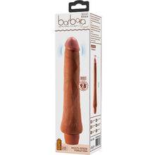 Carregar imagem no visualizador da galeria, Vibrador Realístico - 25 cm - Dryad - Castanho - Bárbara
