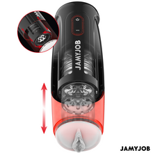 Carregar imagem no visualizador da galeria, Masturbador masculino com movimento de sobe e desce e rotação - Thrusting and rotating masturbator - Storm
