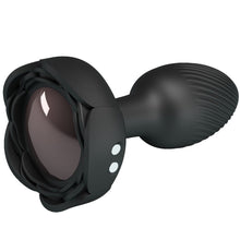 Carregar imagem no visualizador da galeria, Plug anal vibratório com luz LED multicor - Olman - Pretty Love
