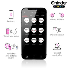 Carregar imagem no visualizador da galeria, Ovo vibratório vaginal com APP e movimento de rotação - Fun colors - Oninder
