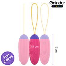 Carregar imagem no visualizador da galeria, Ovo vibratório vaginal com APP e movimento de pulsação - Fun colors - Oninder
