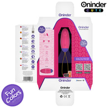 Carregar imagem no visualizador da galeria, Ovo vibratório vaginal com APP e movimento de pulsação - Fun colors - Oninder
