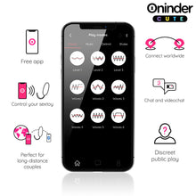 Carregar imagem no visualizador da galeria, Ovo vibratório vaginal com APP e movimento de pulsação - Fun colors - Oninder
