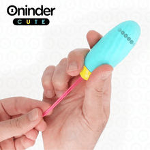 Carregar imagem no visualizador da galeria, Ovo vibratório vaginal com APP e bolas internas rotativas - Fun colors - Oninder
