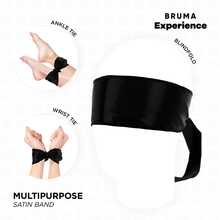 Carregar imagem no visualizador da galeria, Kit com lubrificante, gel vibratório, óleo de massagem, venda e espanador - Bruma Experience

