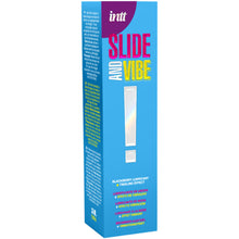 Carregar imagem no visualizador da galeria, Gel estimulante com efeito vibratório - Amora - Slide and vibe! - 35ml - INTT
