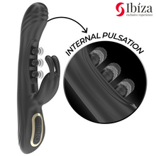 Carregar imagem no visualizador da galeria, Vibrador vaginal com movimento de pulsação no ponto G e estimulador de clitóris coelho - Vibrating rabbit with pulsation
