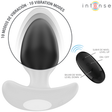 Carregar imagem no visualizador da galeria, Plug anal com vibração e comando - Joey vibrating plug - Intense
