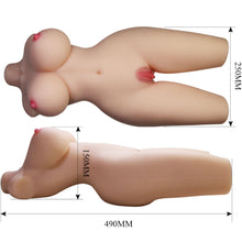 Carregar imagem no visualizador da galeria, Masturbador / torso feminino com vagina e ânus - 5.5kg - Tiffany - Crazy Bull
