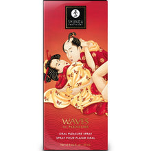 Carregar imagem no visualizador da galeria, Spray para aumentar a produção de saliva - Waves of pleasure - Aroma morangos com Champanhe - 20ml - Shunga
