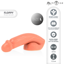 Carregar imagem no visualizador da galeria, Packer / Dildo realista flácido - Floppy Packer - 17.5cm - L - Intense
