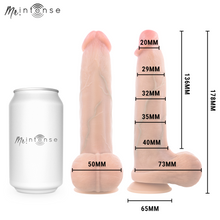 Carregar imagem no visualizador da galeria, Dildo realístico - 17.8 cm - Bruce - S - Mr. Intense
