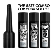 Carregar imagem no visualizador da galeria, Aplicador para lubrificante anal de 100ml - Anal lube applier - BlackHole
