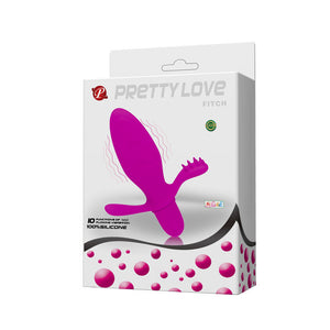 Vibrador 2em1 Vaginal/Anal - Fitch -  Pretty Love 