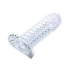 Carregar imagem no visualizador da galeria, Manga para pénis com textura estimulante - 14 cm - Pénis Sleeve - Baile
