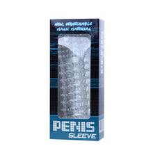 Carregar imagem no visualizador da galeria, Manga para pénis com textura estimulante - 14 cm - Pénis Sleeve - Baile
