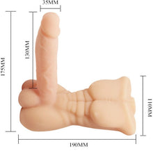 Carregar imagem no visualizador da galeria, Vibrador realístico - Temptation bigger man - Baile
