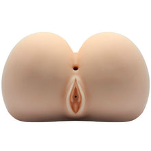 Carregar imagem no visualizador da galeria, Masturbador masculino com vibração - Vagina e ânus - Busty butt - Crazy Bull
