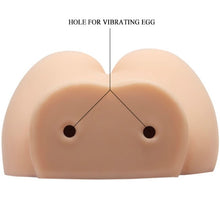Carregar imagem no visualizador da galeria, Masturbador masculino com vibração - Vagina e ânus - Busty butt - Crazy Bull
