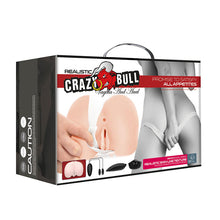 Carregar imagem no visualizador da galeria, Masturbador masculino com vibração - Vagina e ânus - Promise to satisfy all appetites - Crazy Bull
