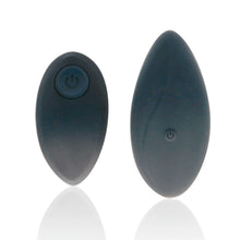 Carregar imagem no visualizador da galeria, Cueca + Vibrador para cueca / Estimulador de clitóris - Zara - Black&amp;Silver
