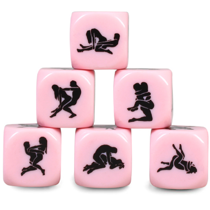 Dado com 6 Posições Sexuais - Hetero - Secret Play