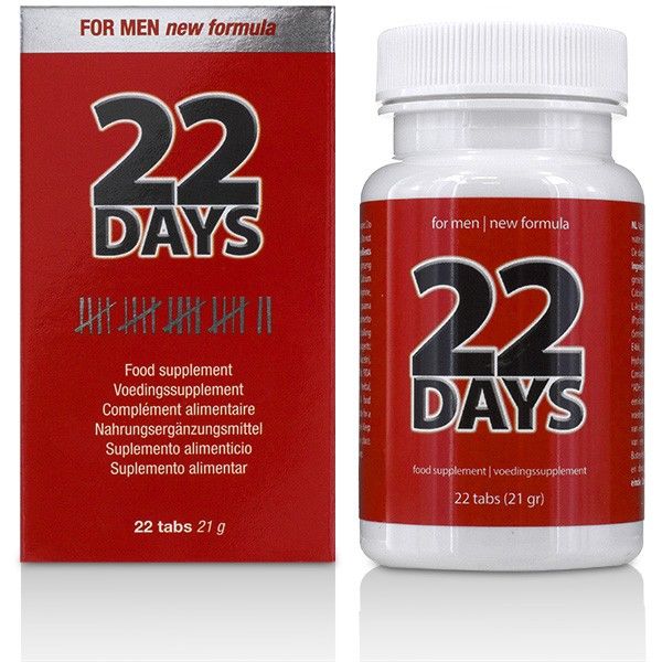 Potenciador estimulante sexual - 22 comprimidos - 22 Days - Cobeco