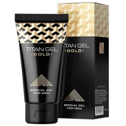 Creme estimulante para aumento peniano - Titan Gel Gold  - 50ml