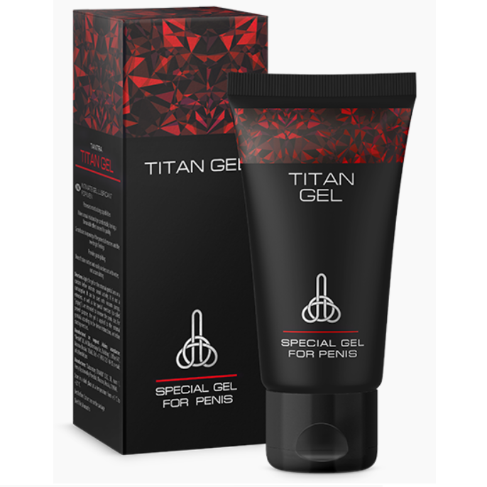 Creme estimulante para aumento peniano - Titan Gel - 50ml